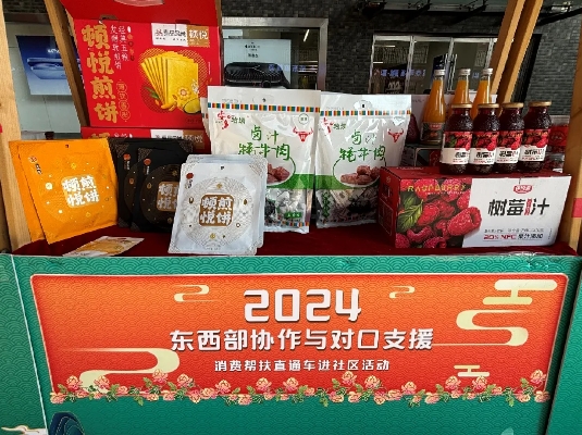 2024济南东西部协作与对口支援消费帮扶直通车进社区活动拉开